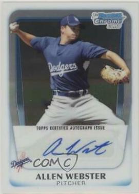 Allen Webster [Autograph] #BCP89
