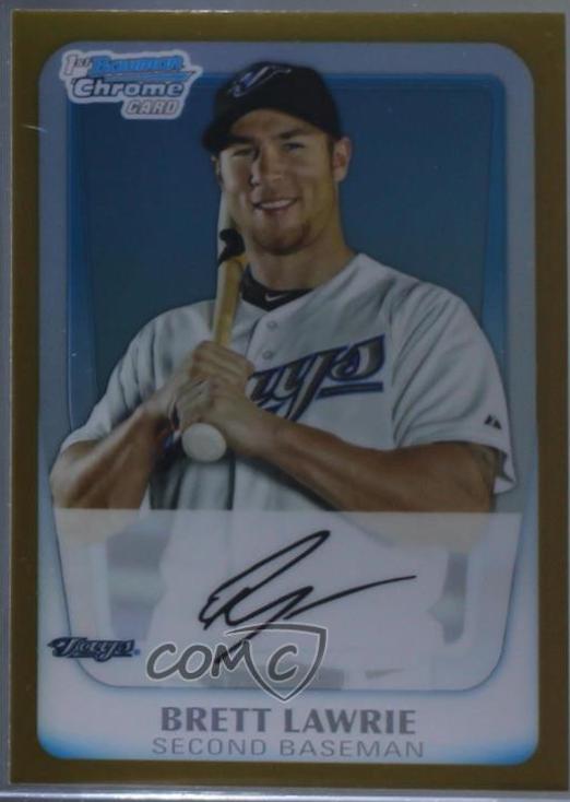 Brett Lawrie [Gold Refractor] #BCP175