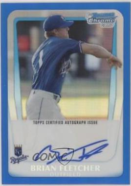 Brian Fletcher [Blue Refractor Autograph] #BCP103