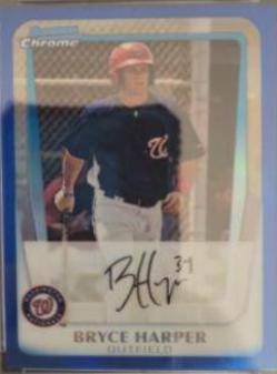 Bryce Harper [Blue Refractor] #BCP111