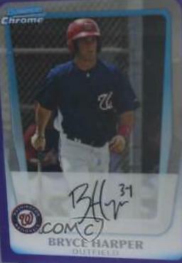 Bryce Harper [Purple Refractor] #BCP111