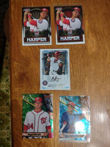 Bryce Harper [Red Refractor] #BCP1