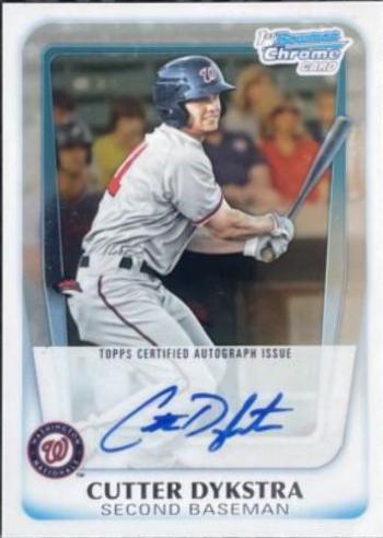 Cutter Dykstra [Autograph] #BCP164