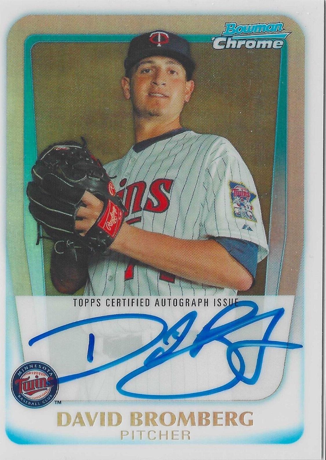 David Bromberg [Refractor Autograph] #BCP158