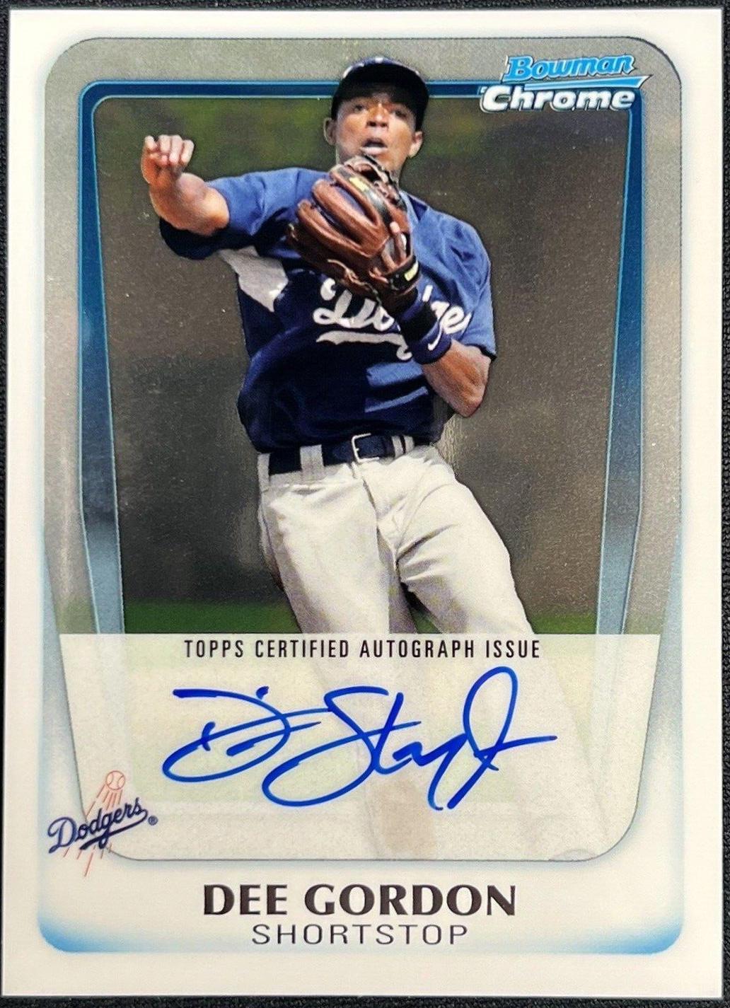 Dee Gordon [Autograph] #BCP80