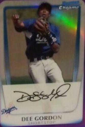 Dee Gordon [Purple Refractor] #BCP80