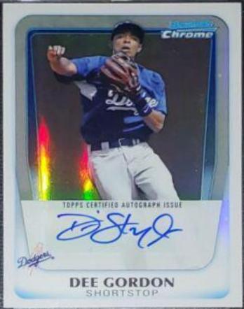 Dee Gordon [Refractor Autograph] #BCP80