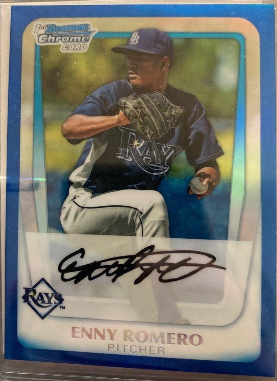 Enny Romero [Refractor Autograph] #BCP192