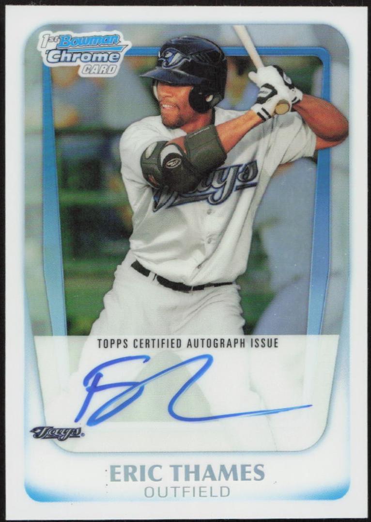 Eric Thames [Refractor Autograph] #BCP102