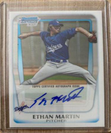 Ethan Martin [Refractor Autograph] #BCP179