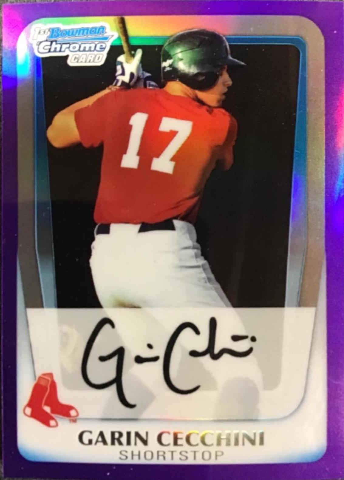 Garin Cecchini [Purple Refractor] #BCP107