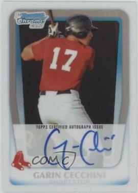 Garin Cecchini [Refractor Autograph] #BCP107