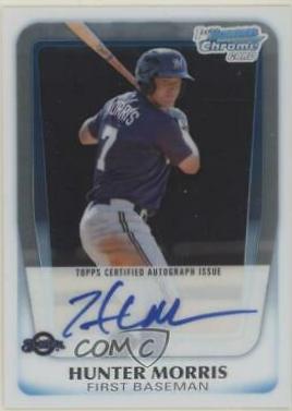 Hunter Morris [Autograph] #BCP130