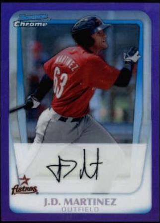 J. D. Martinez [Purple Refractor] #BCP92