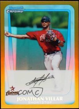 Jonathan Villar [Gold Refractor Autograph] #BCP110