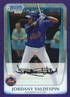 Jordany Valdespin [Purple Refractor] #BCP200