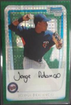 Jorge Polanco [Green Xfractor] #BCP159