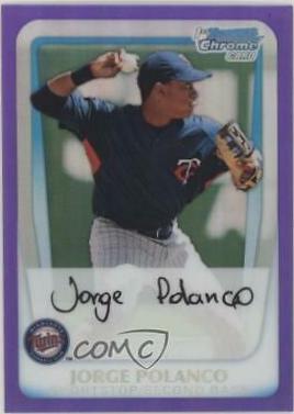 Jorge Polanco [Purple Refractor] #BCP159