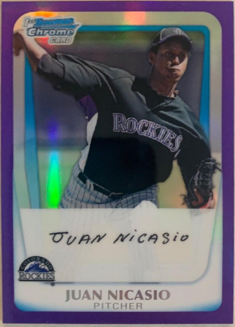 Juan Nicasio [Purple Refractor] #BCP46