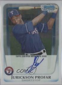 Jurickson Profar [Autograph] #BCP82