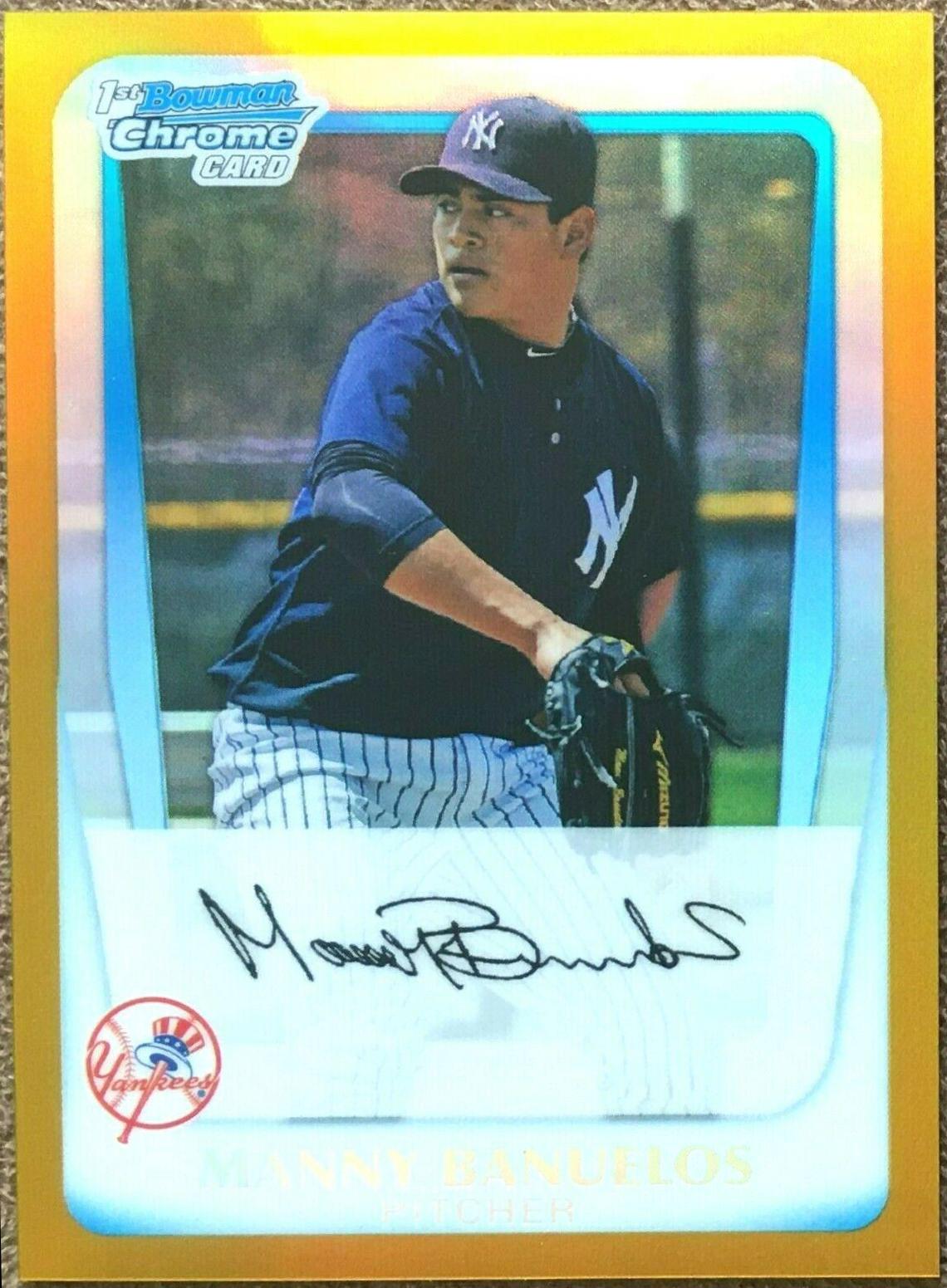 Manny Banuelos [Gold Refractor] #BCP44
