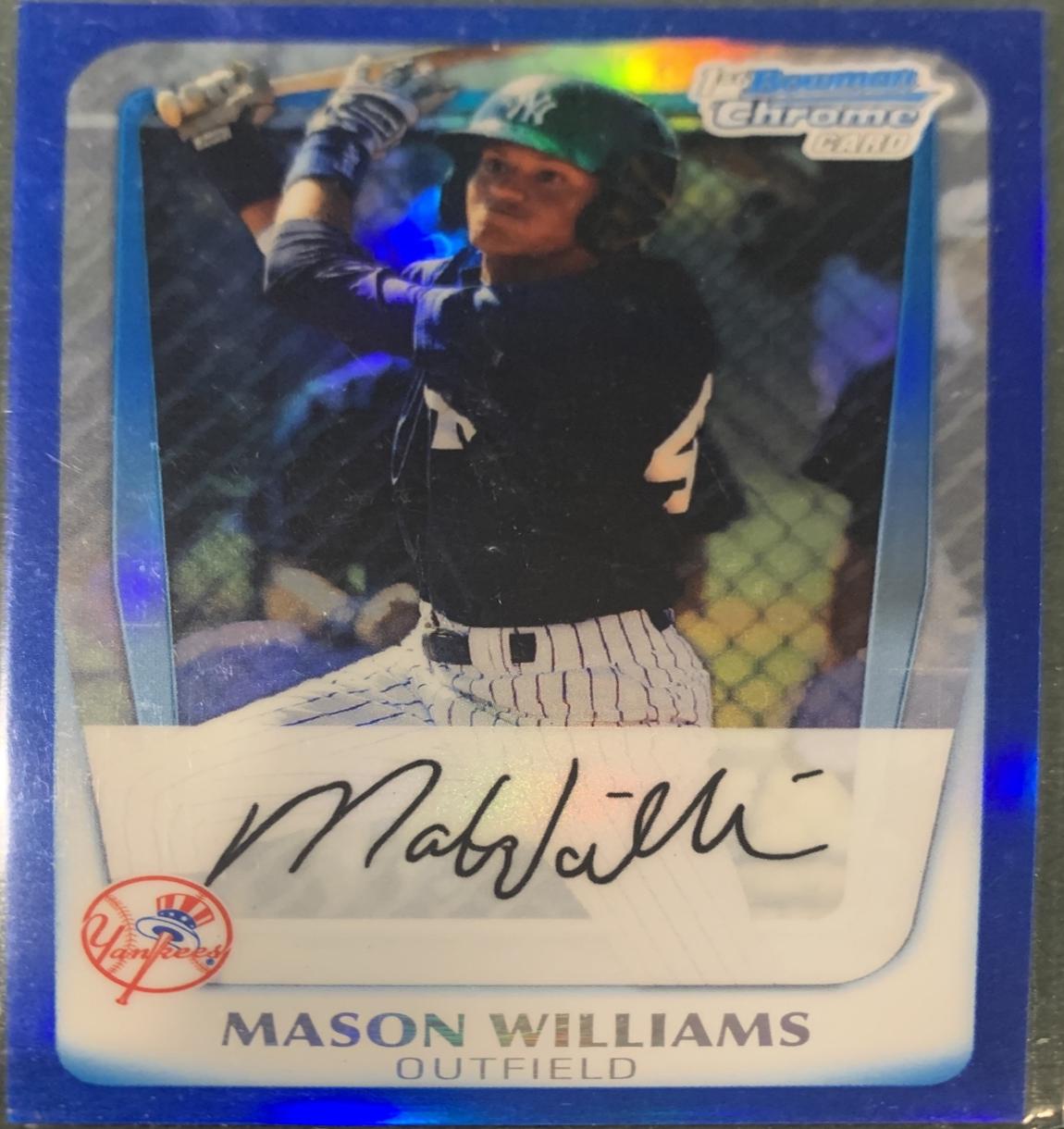 Mason Williams [Blue Refractor] #BCP85
