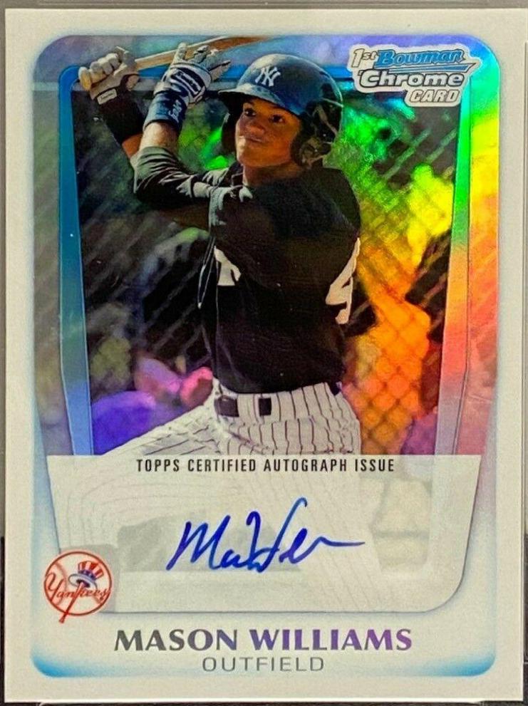 Mason Williams [Refractor Autograph] #BCP85