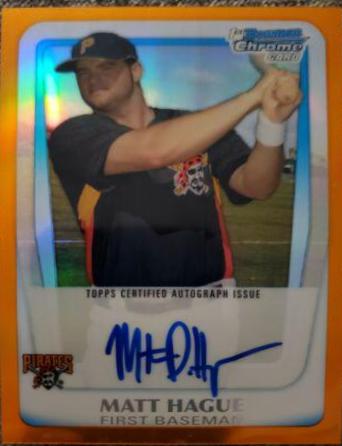 Matt Hague [Refractor Autograph] #BCP84