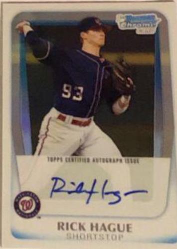 Rick Hague [Refractor Autograph] #BCP112