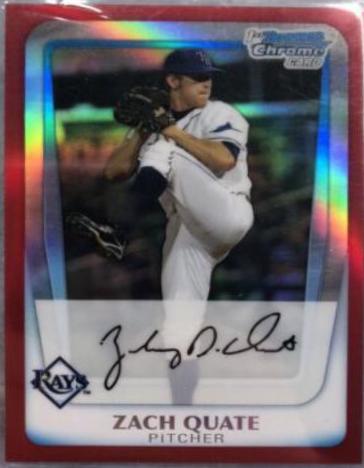 Zach Quate [Red Refractor] #BCP143