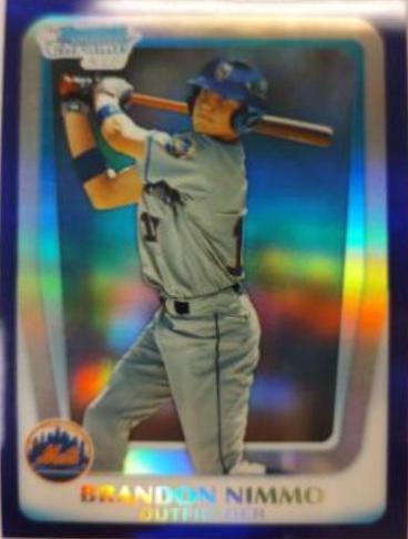Brandon Nimmo [Chrome Purple Refractor] #BDPP63