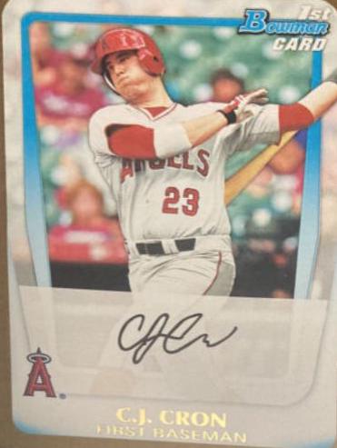 C. J. Cron [Chrome Gold Refractor] #BDPP25