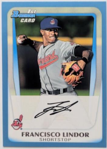 Francisco Lindor [Blue] #BDPP53
