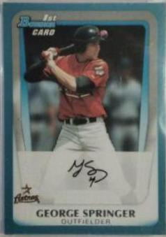 George Springer [Blue] #BDPP81