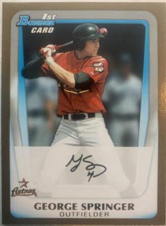 George Springer [Gold] #BDPP81
