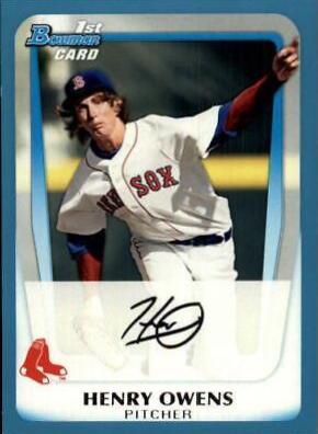 Henry Owens [Chrome Blue Refractor] #BDPP67
