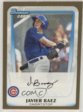 Javier Baez [Gold] #BDPP6