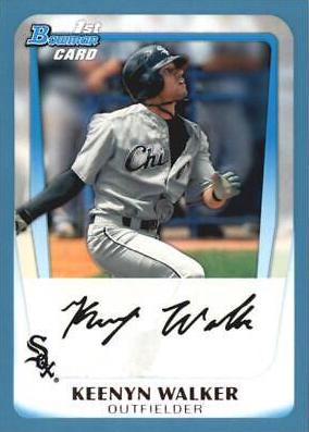 Keenyn Walker [Chrome Blue Refractor] #BDPP89