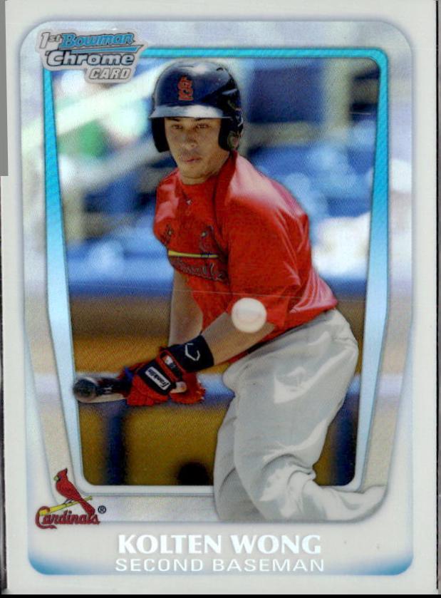 Kolten Wong [Chrome Refractor] #BDP90