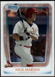 Nick Martini [Chrome Red Refractor] #BDPP37