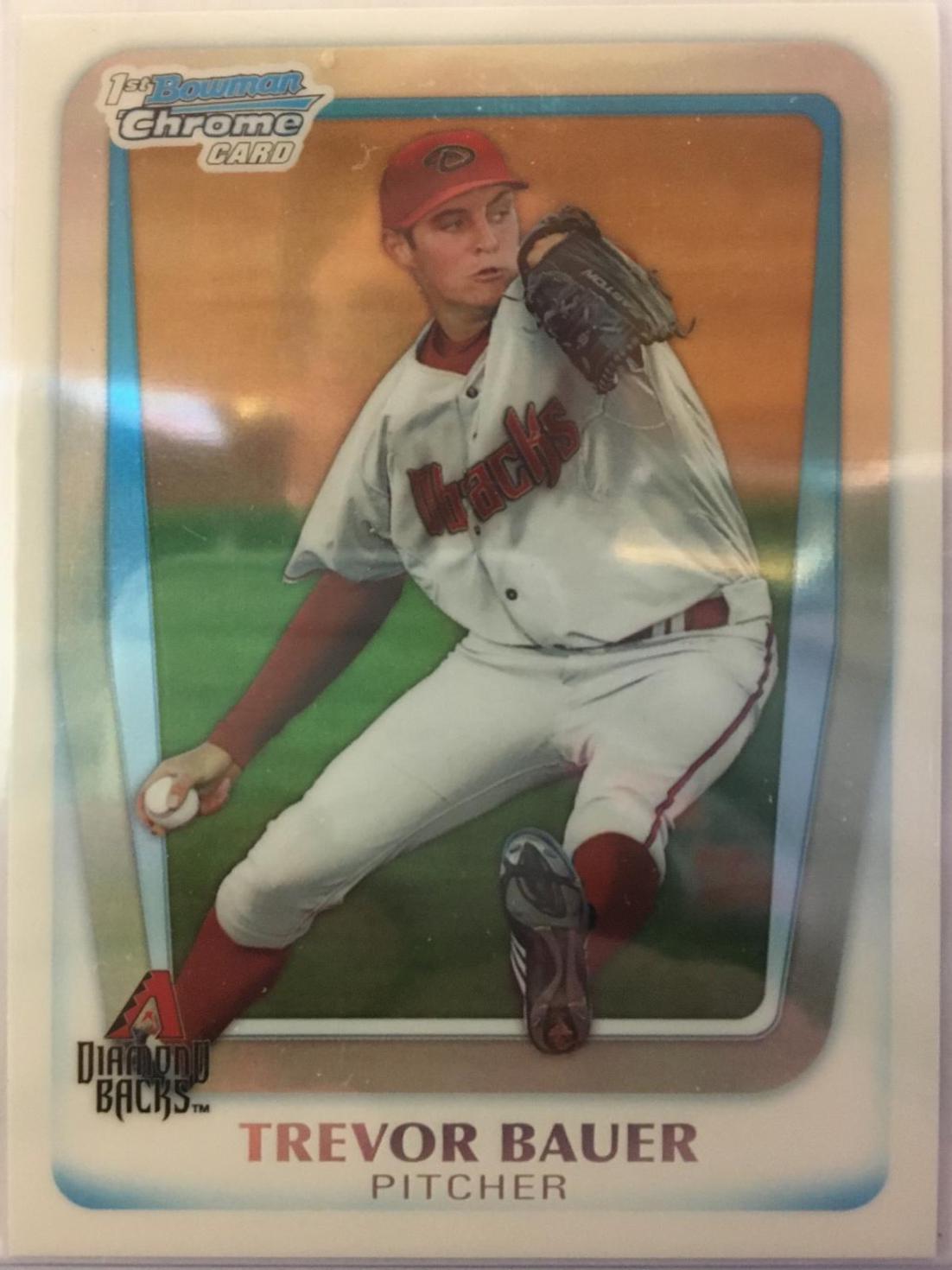 Trevor Bauer [Chrome Refractor] #BDPP9