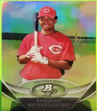 Yorman Rodriguez [Green Refractor] #BPP39