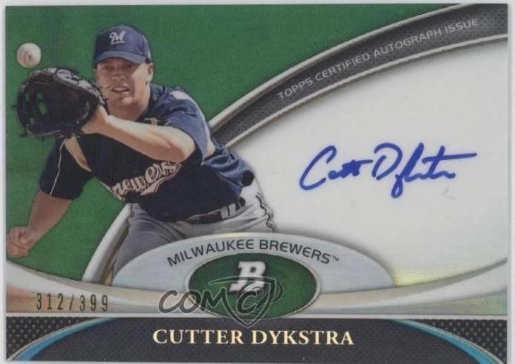 Cutter Dykstra [Green Refractor] #BPA-CD