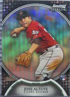 Jose Altuve [Rookie Black Refractor] #15