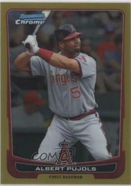 Albert Pujols [Gold Refractor] #107