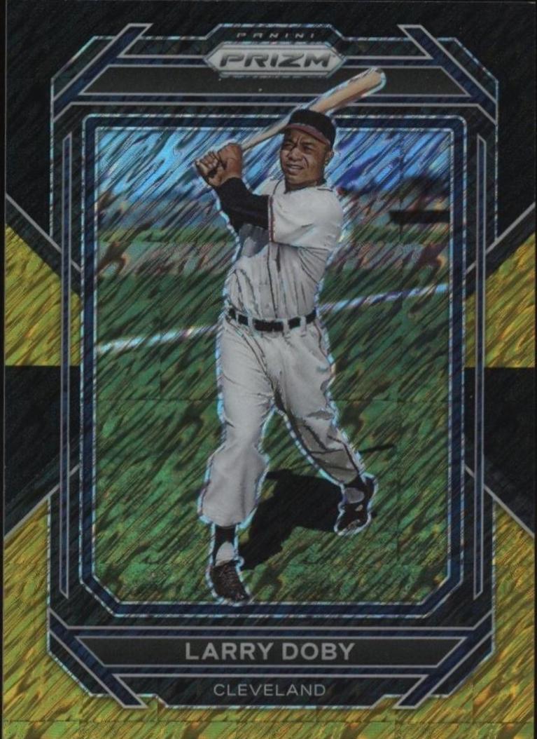 Larry Doby [Black Gold Shimmer] #297