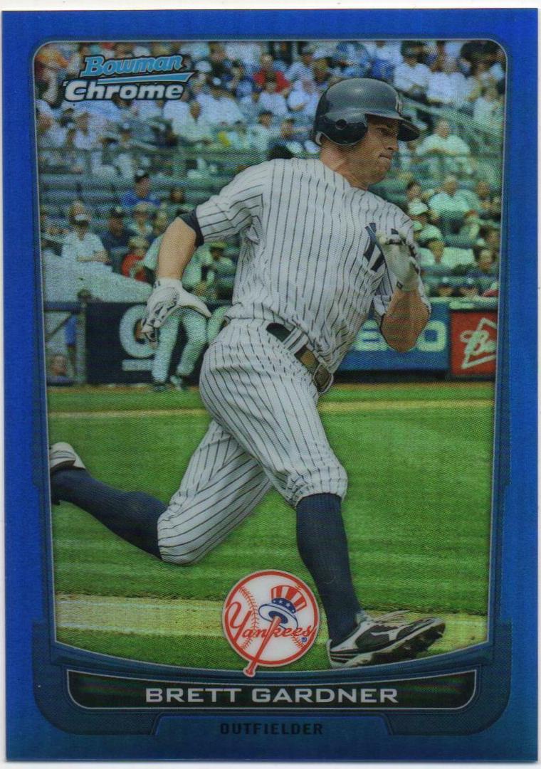 Brett Gardner [Blue Refractor] #158