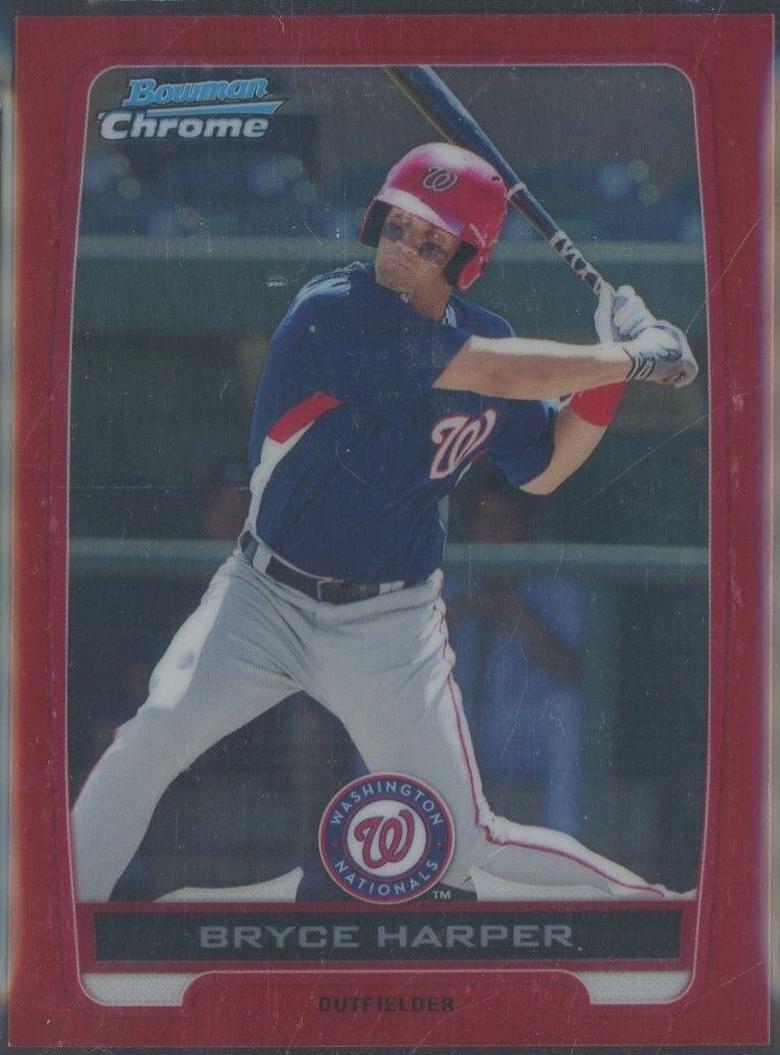 Bryce Harper [Red Refractor] #214