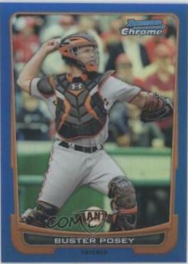 Buster Posey [Blue Refractor] #3