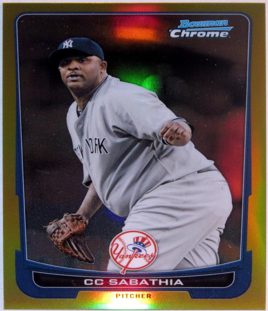 CC Sabathia [Gold Refractor] #26